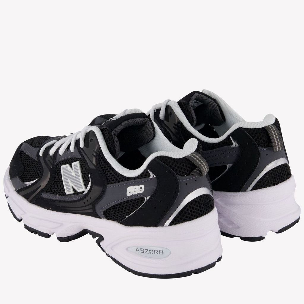 New Blance 530 Black White