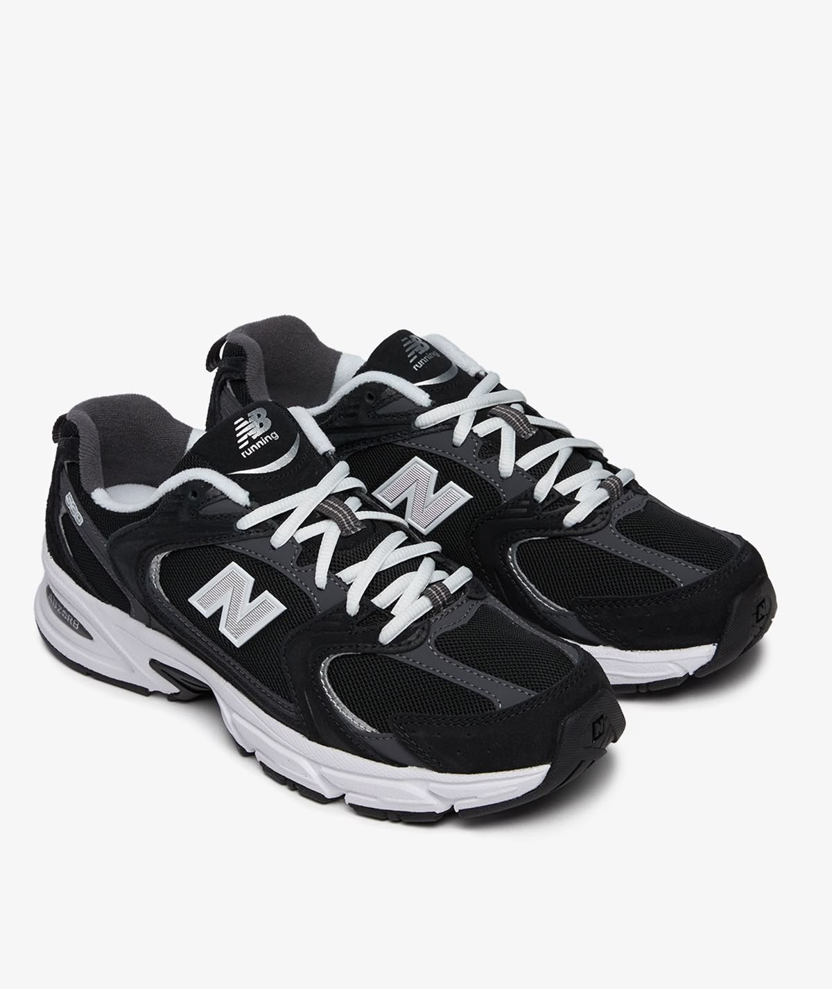 New Blance 530 Black White