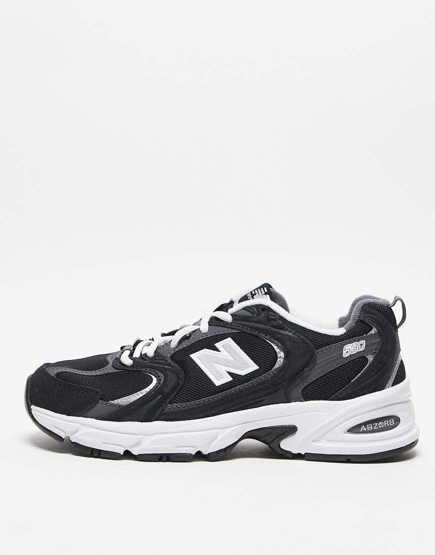 New Blance 530 Black White