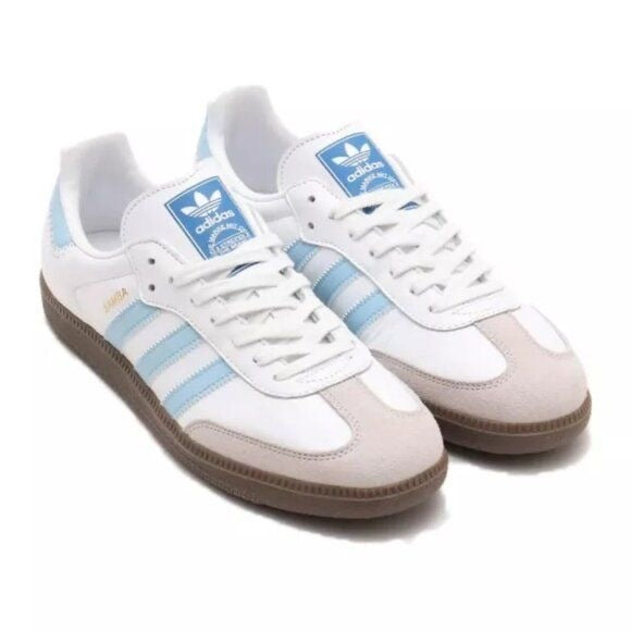 Adidas Samba White Blue